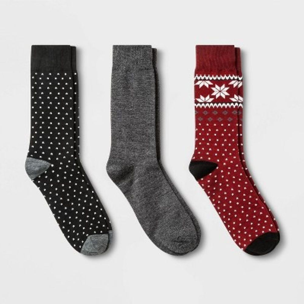 Lot of 2 Goodfellow & Co Men's 3pk Crew Socks - Picture 2 of 6